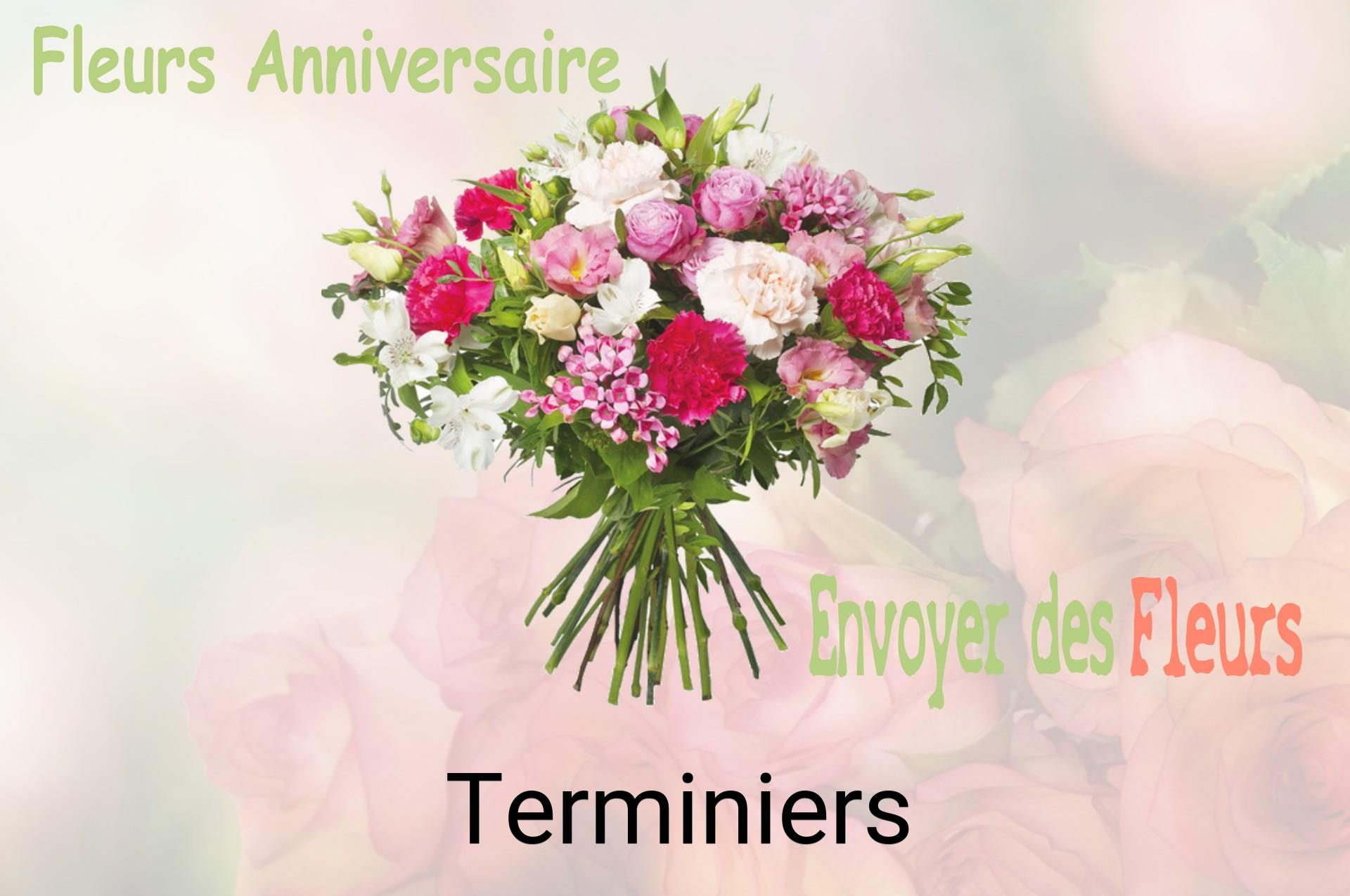 Bouquet de fleurs d’anniversaire livré à Terminiers